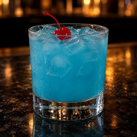 Illustration of a Blue Lady